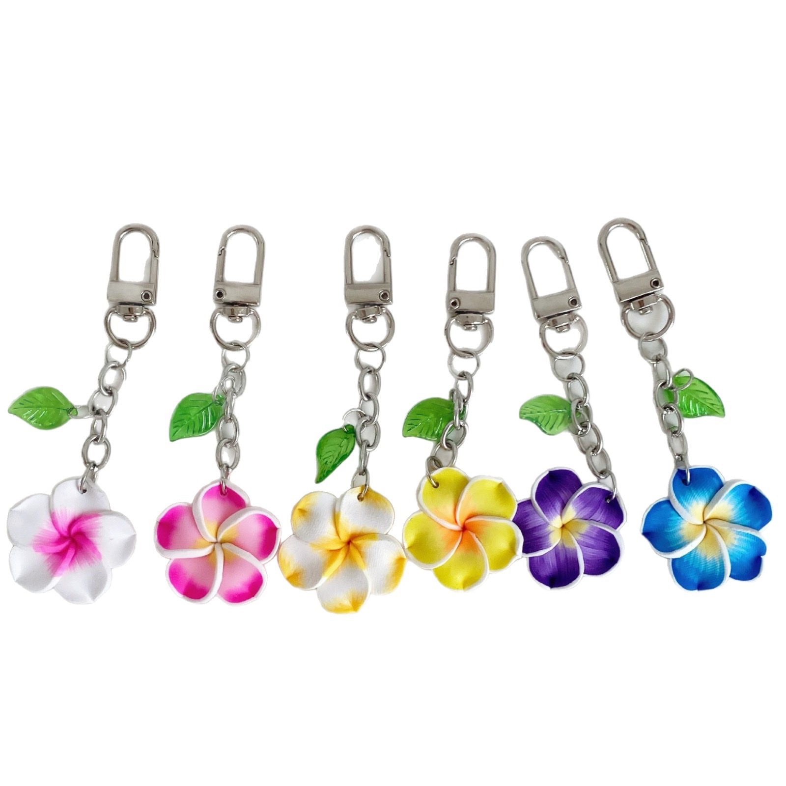 Sunflower, fresh and sweet, frangipani, key bag, pendant, keychain details Picture