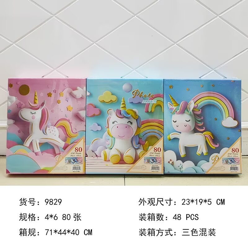 Mushroom Button card album, photo album book, small card multi-page handmade photo album, creative photo album, student graduation memento collection photo album, photo album book Item Picture