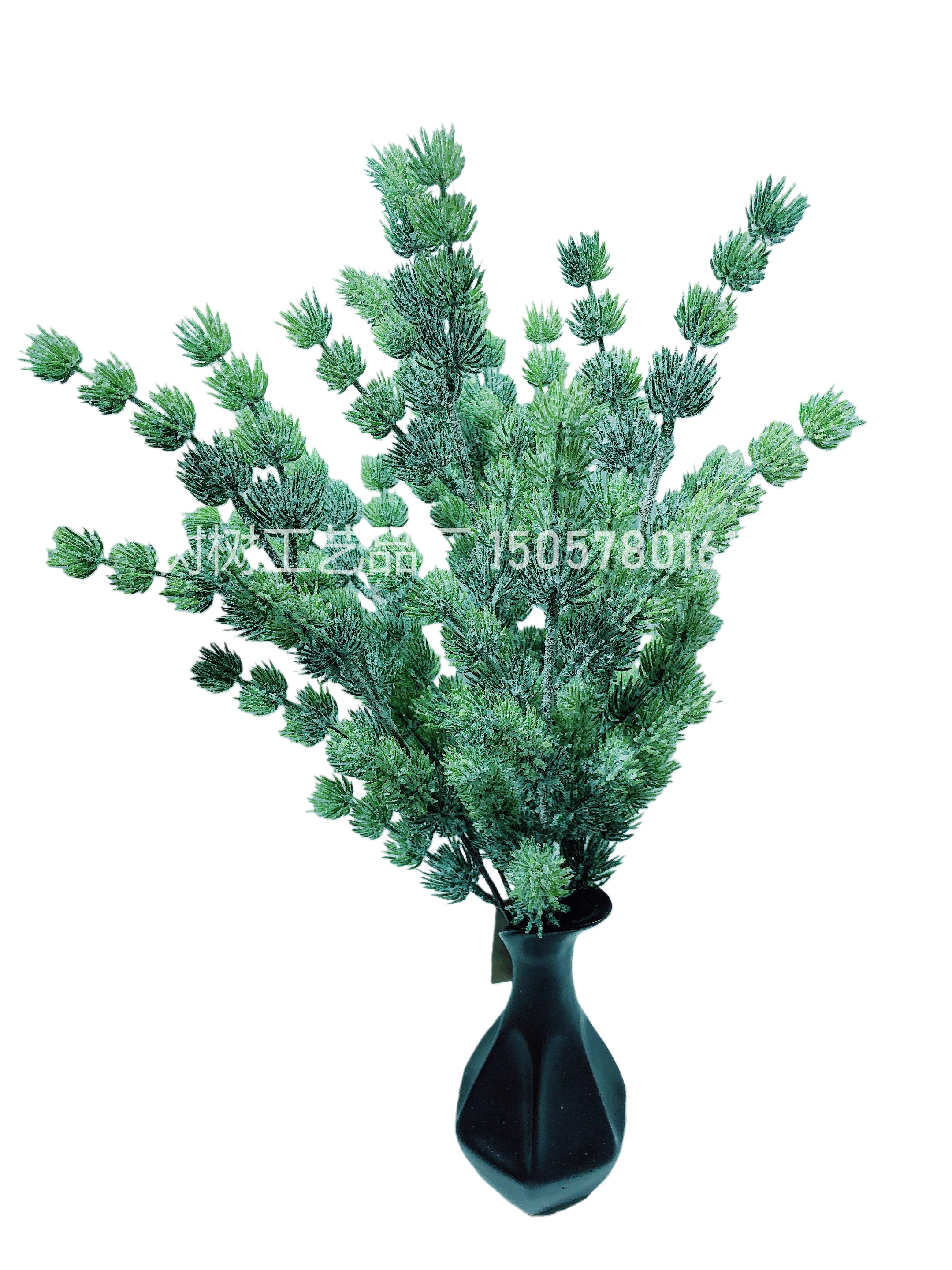 The pinecone Christmas simulation green plant set features a realistic appearance, long-lasting durability, and is made of eco-friendly materials. It is a popular Amazon bestseller, a plastic simulation flower