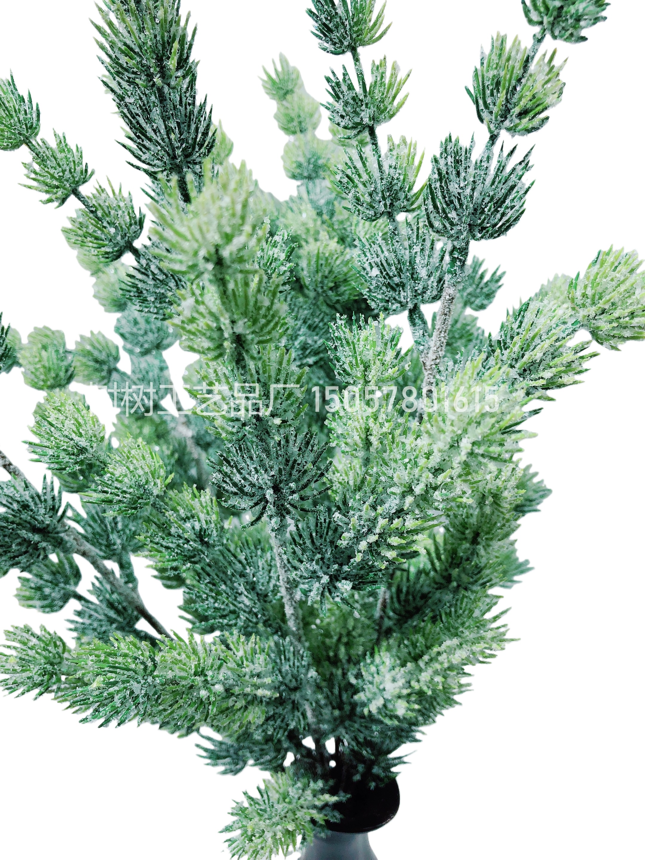 The pinecone Christmas simulation green plant set features a realistic appearance, long-lasting durability, and is made of eco-friendly materials. It is a popular Amazon bestseller, a plastic simulation flower Item Picture