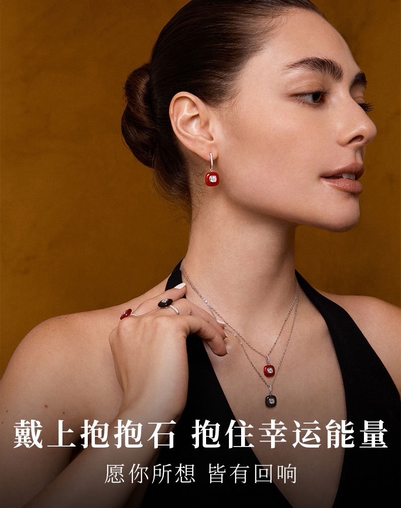 天然石不锈钢珍珠水钻瓜链项链女时尚简约百搭首饰品礼物赠品详情图7