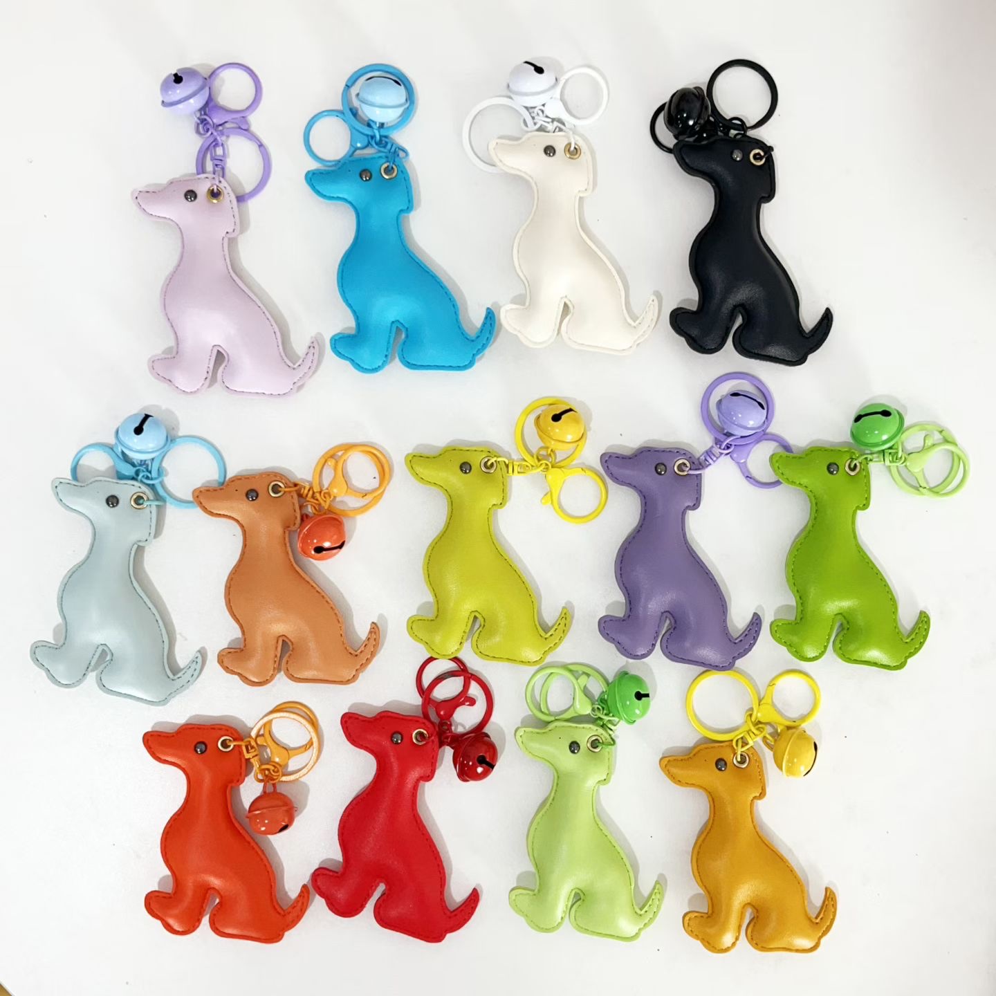 PU小狗钥匙扣，PU小鹿钥匙扣，PU小马钥匙扣，包包小挂件