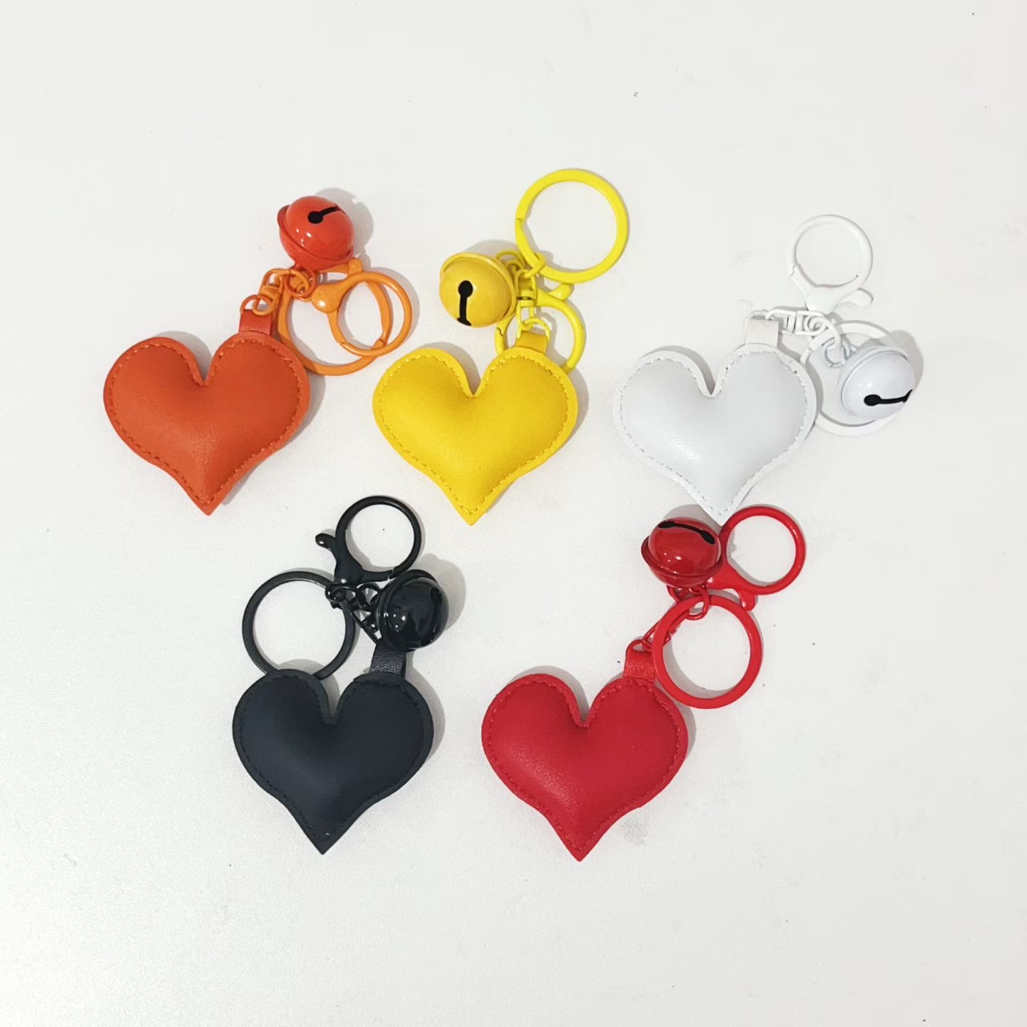 爱心PU钥匙扣，贝壳Pu钥匙扣，五角星Pu钥匙扣，小汽车Pu钥匙扣，梅花Pu钥匙扣