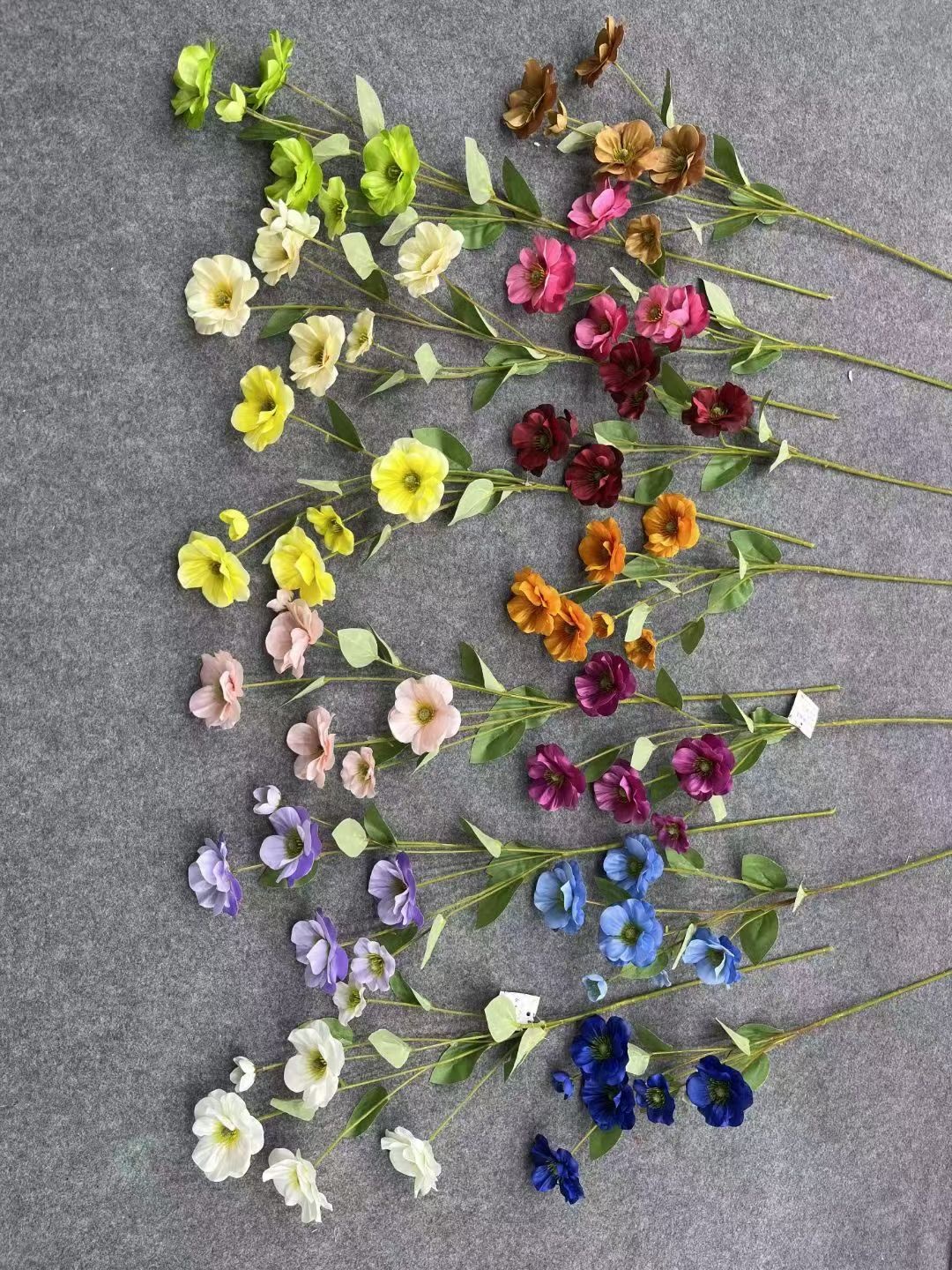 春天花园仿真花用塑膠花硅胶人造花装饰摆件制造