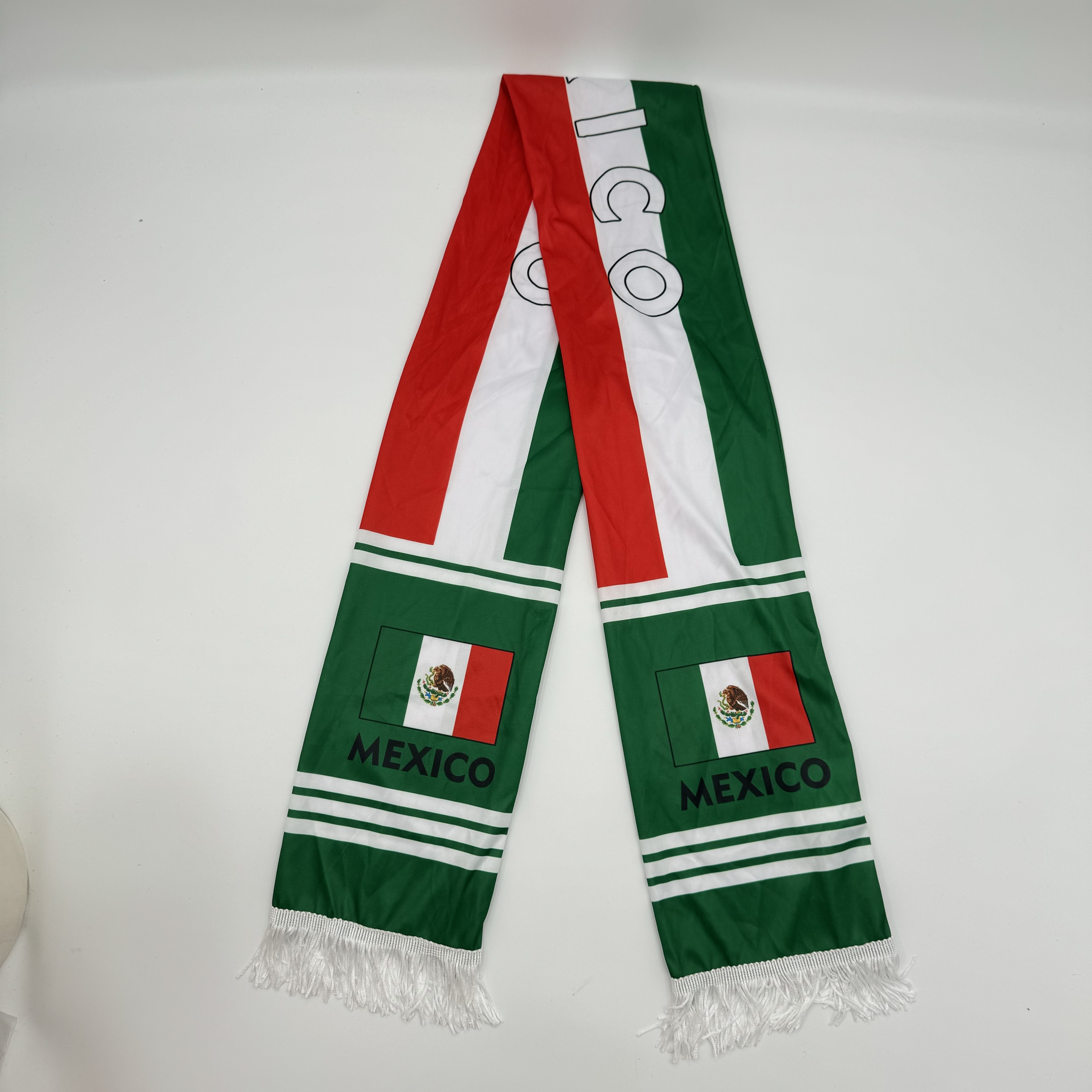 美洲杯世界杯足球杯迷用品美国厄瓜多尔哥伦比亚墨西哥针织布围巾 