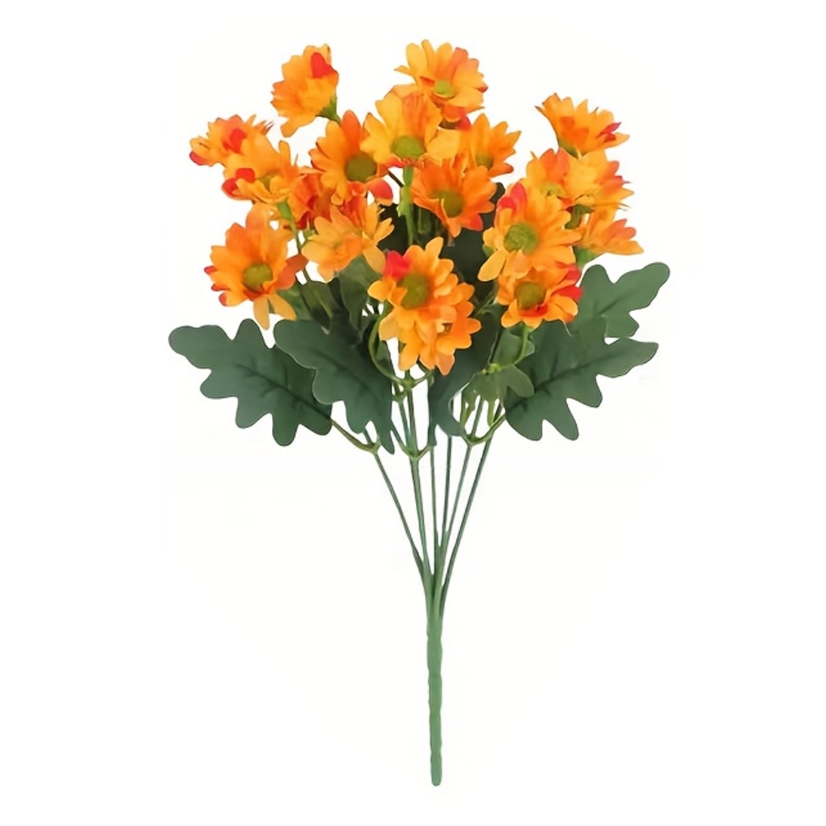 跨境仿真花洋甘菊小雏菊小菊仔婚庆家居人造植物假花把束插花装饰仿真花塑料仿真花详情图2