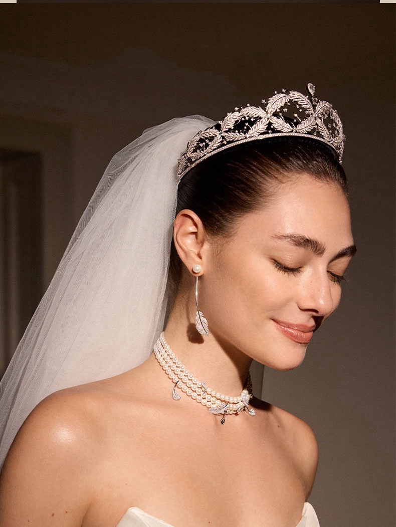 不锈钢珍珠水钻瓜链项链时尚简约女款首饰配饰百搭潮流详情图7