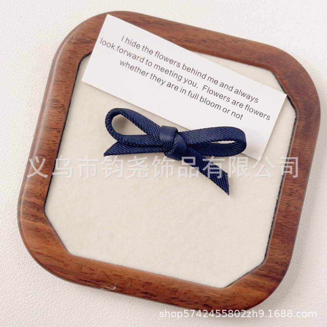 新款韩系彩色格纹蝴蝶结发夹布艺马尾发圈宝宝甜美装饰饰品配件细节图