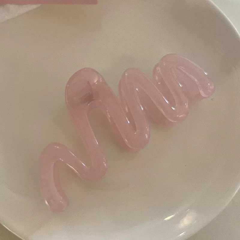 Large-sized high-end wavy hair clips for women, large hair volume, multiple clips, headwear, hair clips, back of the head, hair clippers, updo detail image 3