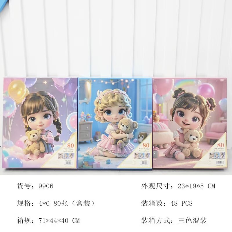 A variety of mushroom button card albums, photo albums, small card albums, multi-functional creative albums, collection and decoration albums, photo albums, photo albums, photo albums details Picture