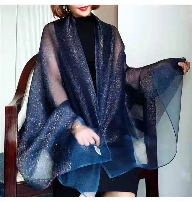 夜幕隐闪高级感外搭秋冬氛围感女70*190产品图