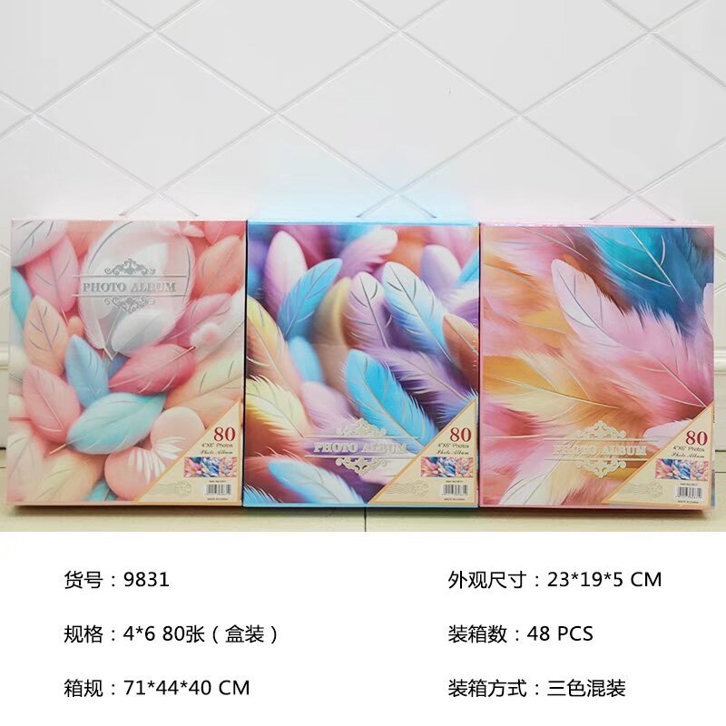 Mushroom Button card album, photo album book, small card multi-page handmade photo album, creative photo album, student graduation memento collection photo album, photo album book Specification image