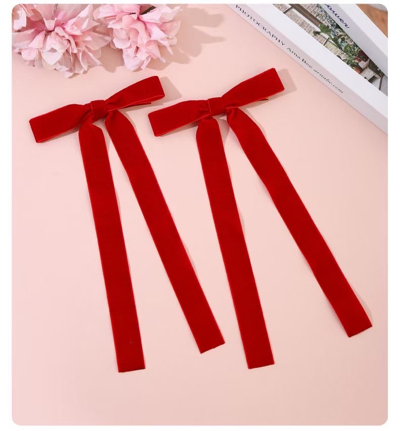 Children's Hanfu wigs, hair accessories, denim hair bands, baby hair bands, flocked bands, bows, cute hair clips, girls' headwear