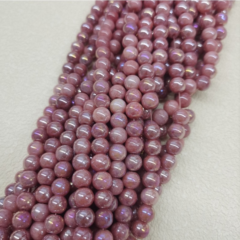 珠子珍珠串珠米珠木珠手工DIY饰品配件多色装饰材料50g细节图