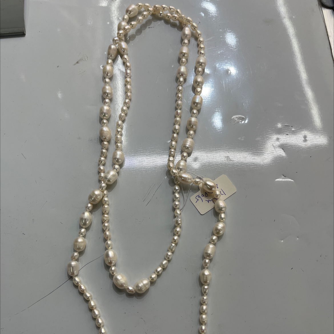 经典珍珠毛衣链