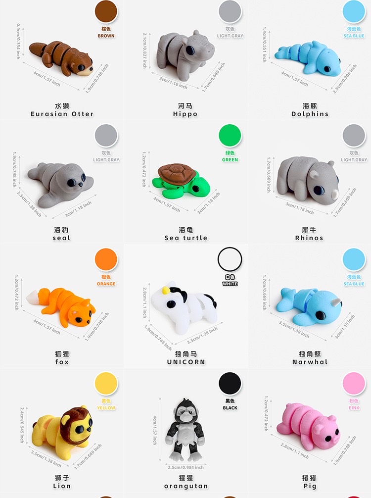 3D打印小公仔/扭蛋玩具详情图6