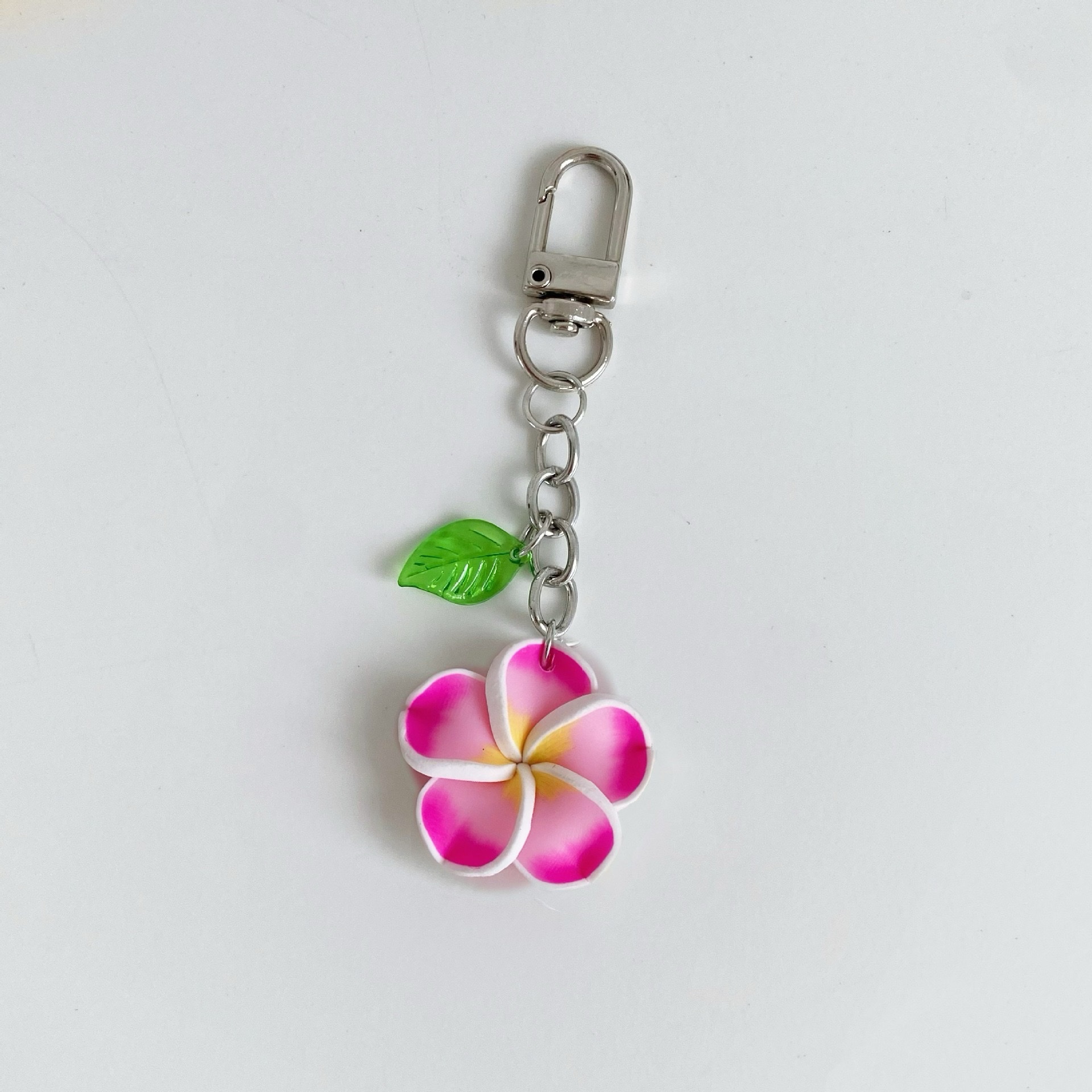 Sunflower, fresh and sweet, frangipani, key bag, pendant, keychain detail image 4