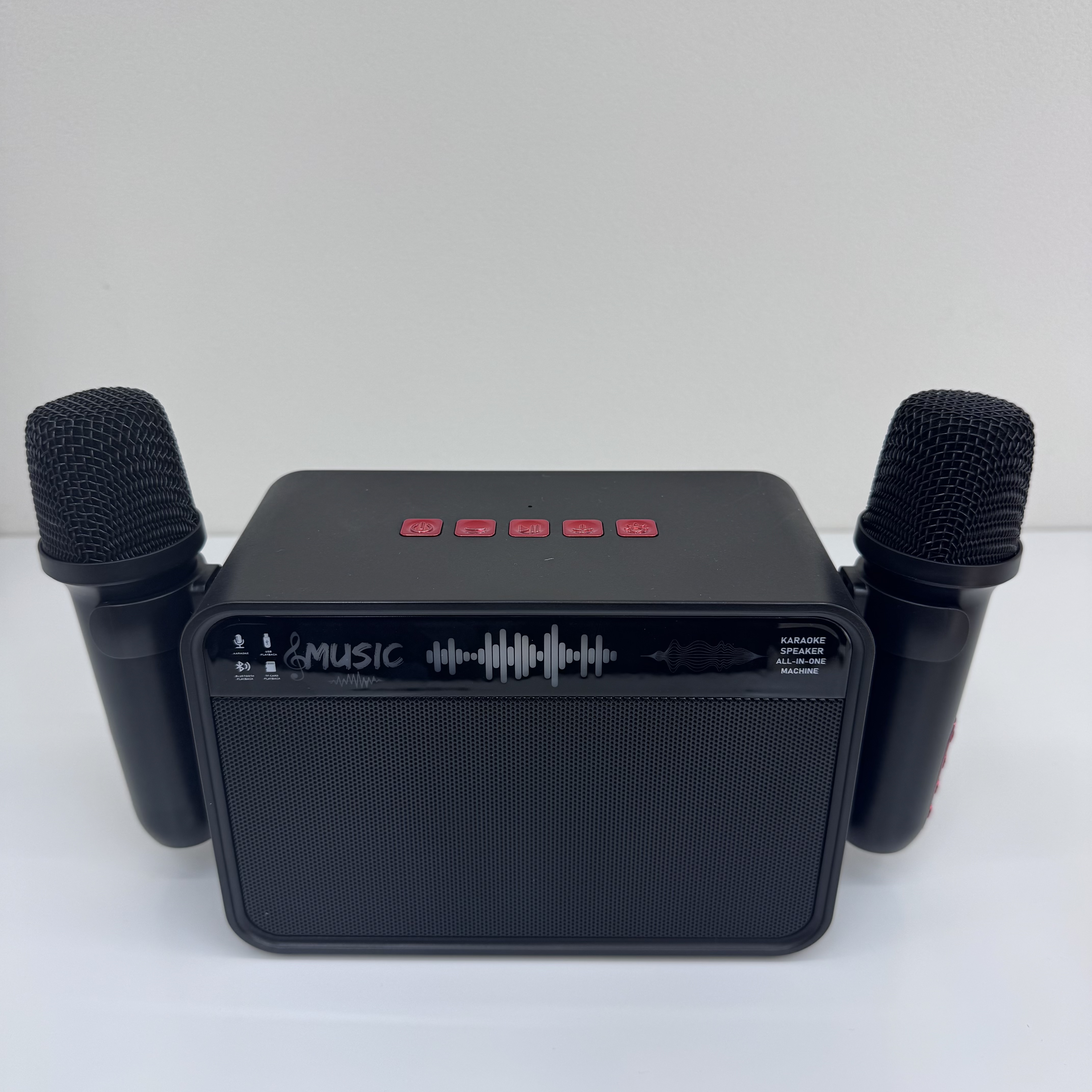 家庭KTV氛围灯音响蓝牙音箱便携迷你无线蓝牙音响高清音质适配手机电脑娱乐休闲