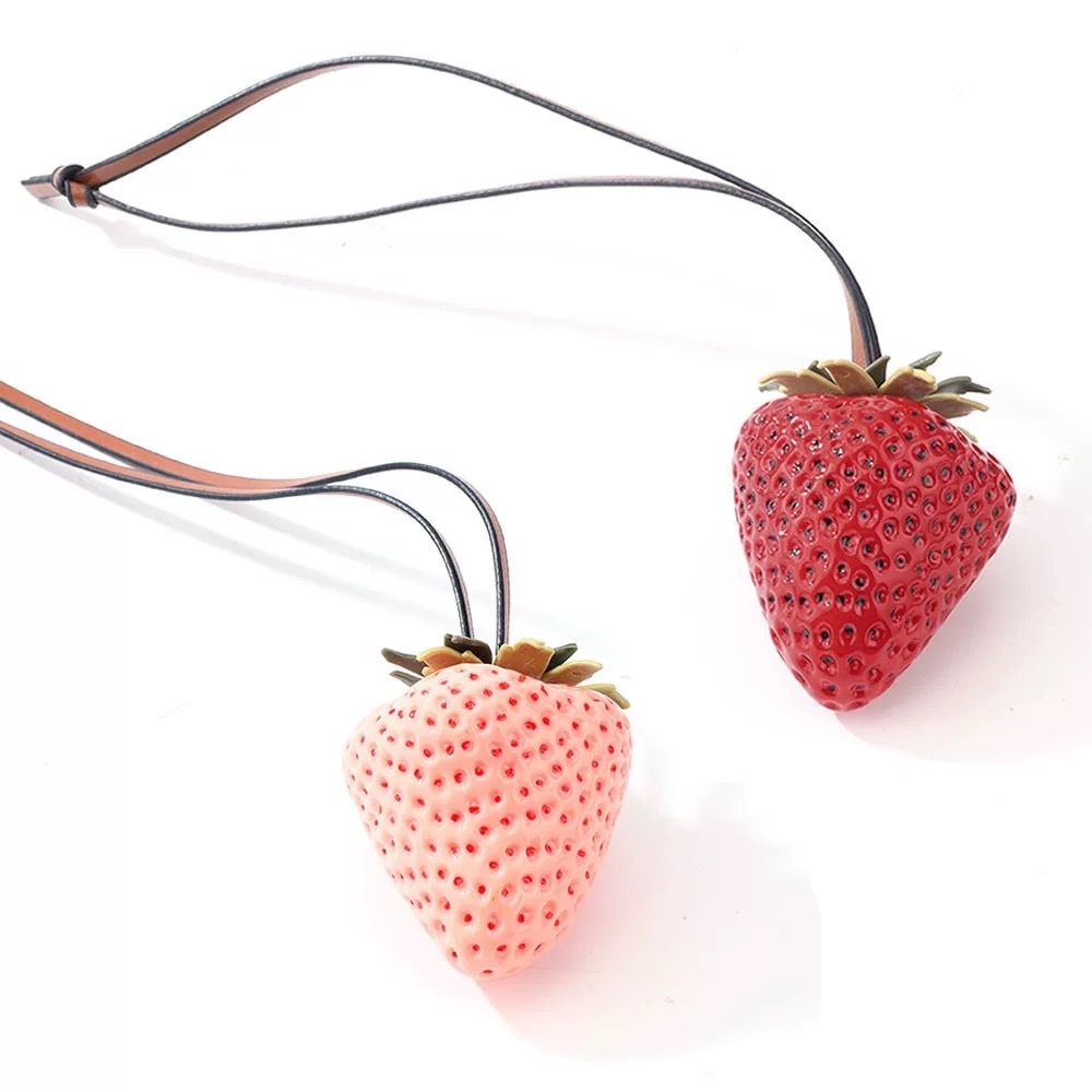 仿真草莓包包挂件 钥匙扣挂件小礼品