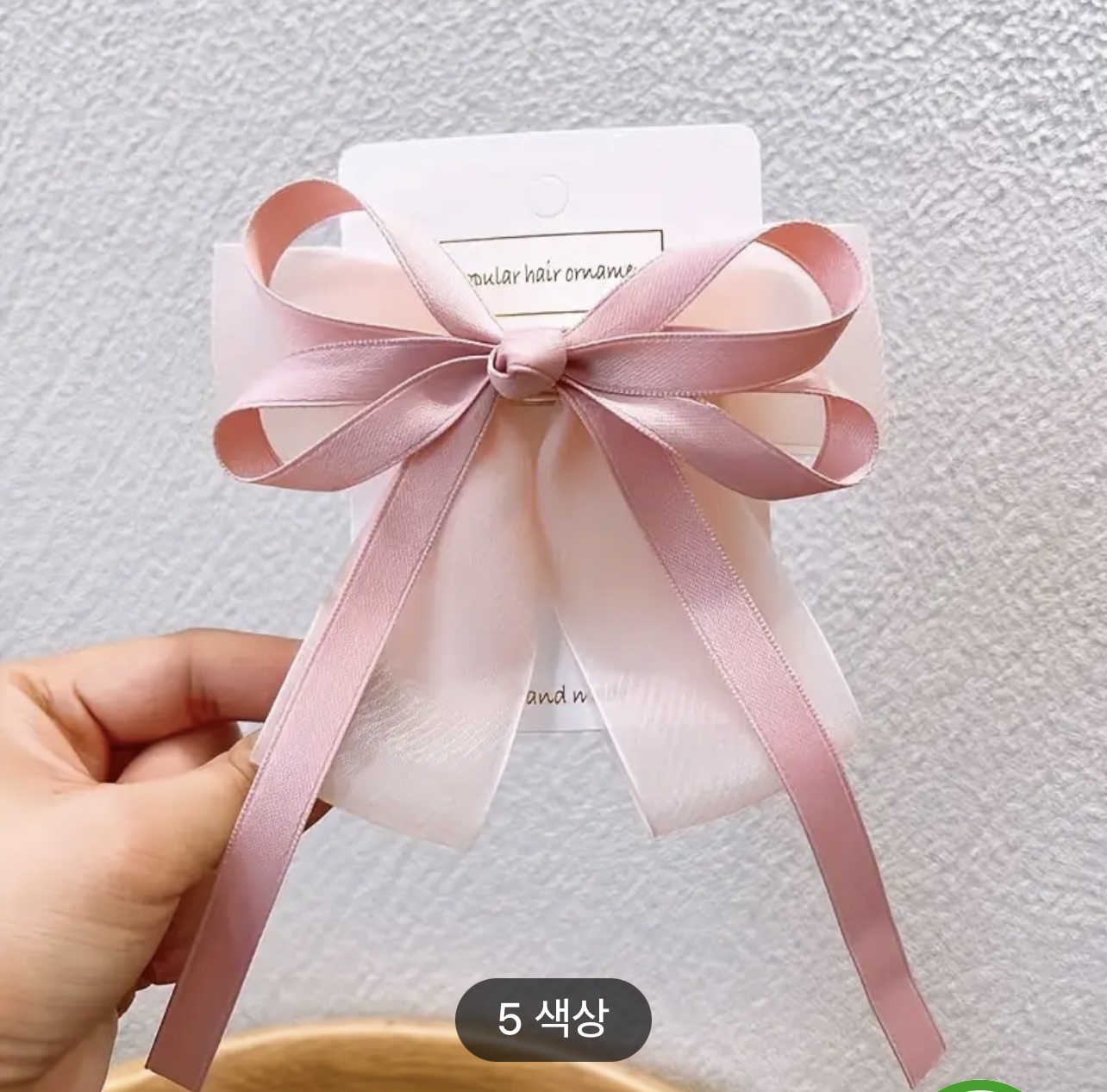 2025年秋冬季新款韩系儿童蝴蝶结发夹头扣