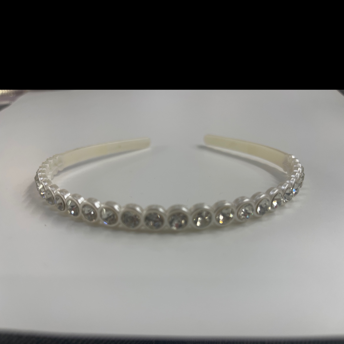 珠光点钻发箍头饰，可来样定制颜色