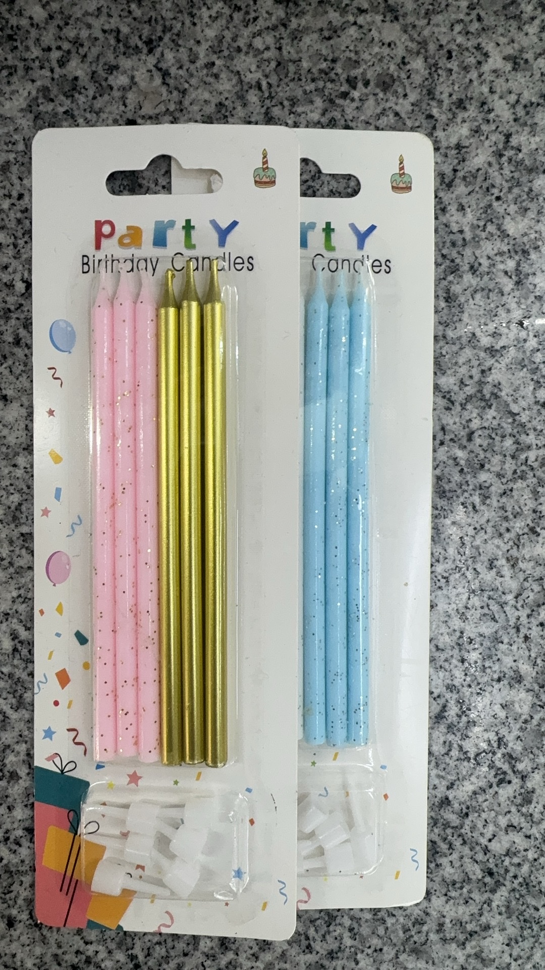 New 6-stick birthday wax Specification image