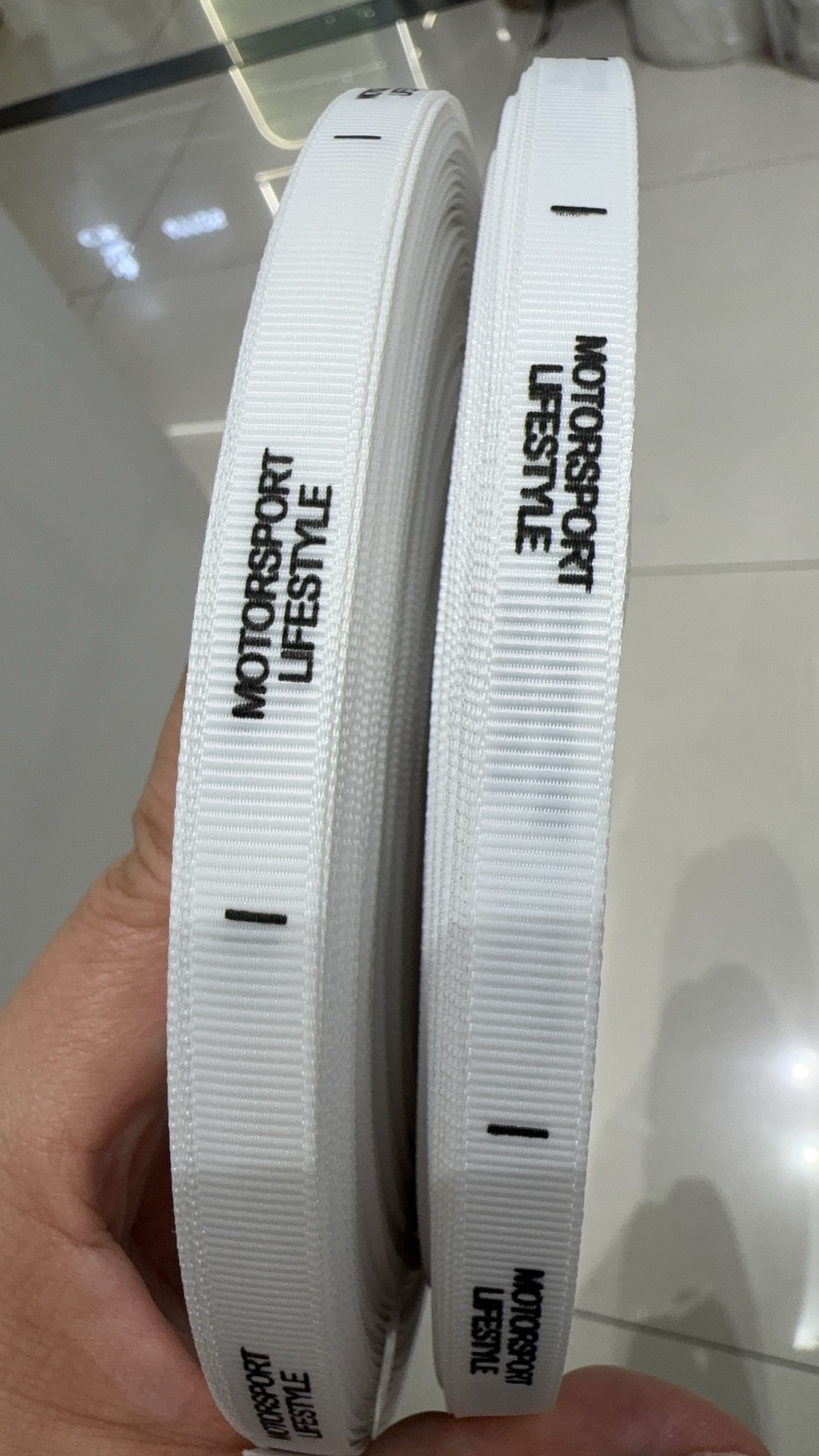 Ribbed tape