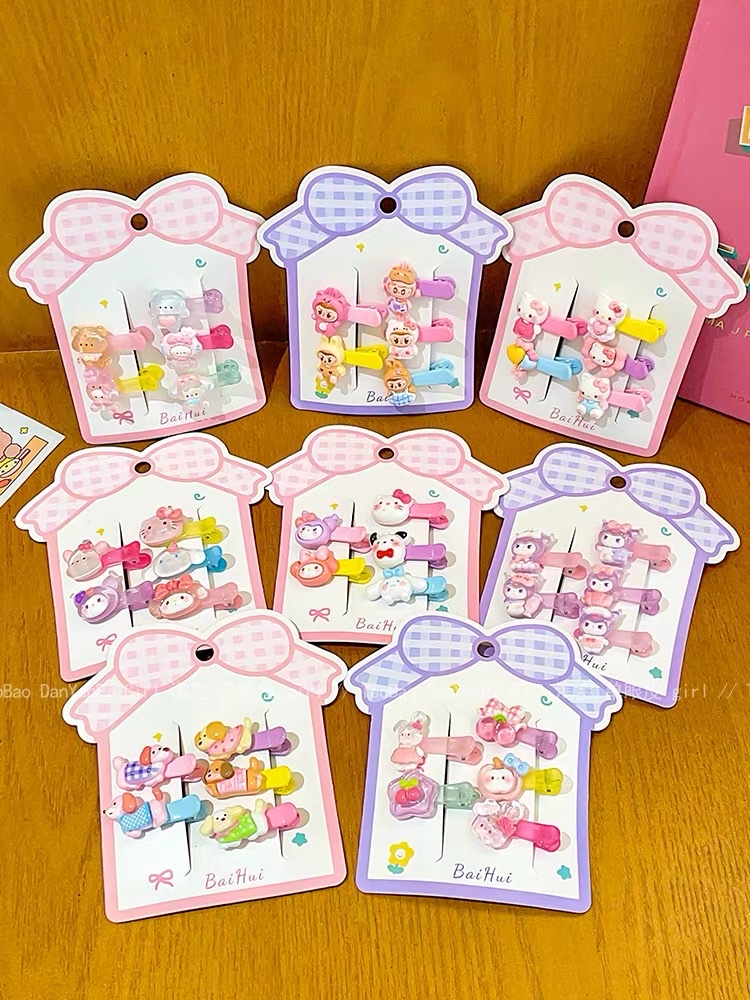 小女孩发夹儿童2025新款洋气发卡不伤发女童宝宝刘海碎发夹子头饰15