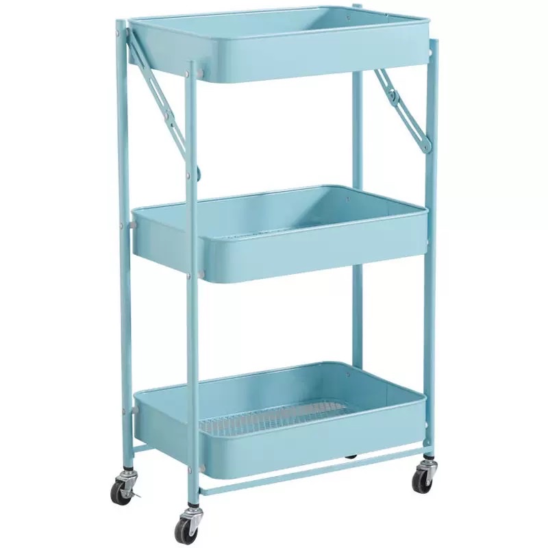 厨房置物架 可折叠置物架，书房置物架 卧室置物架， 客厅置物架，零食收纳架