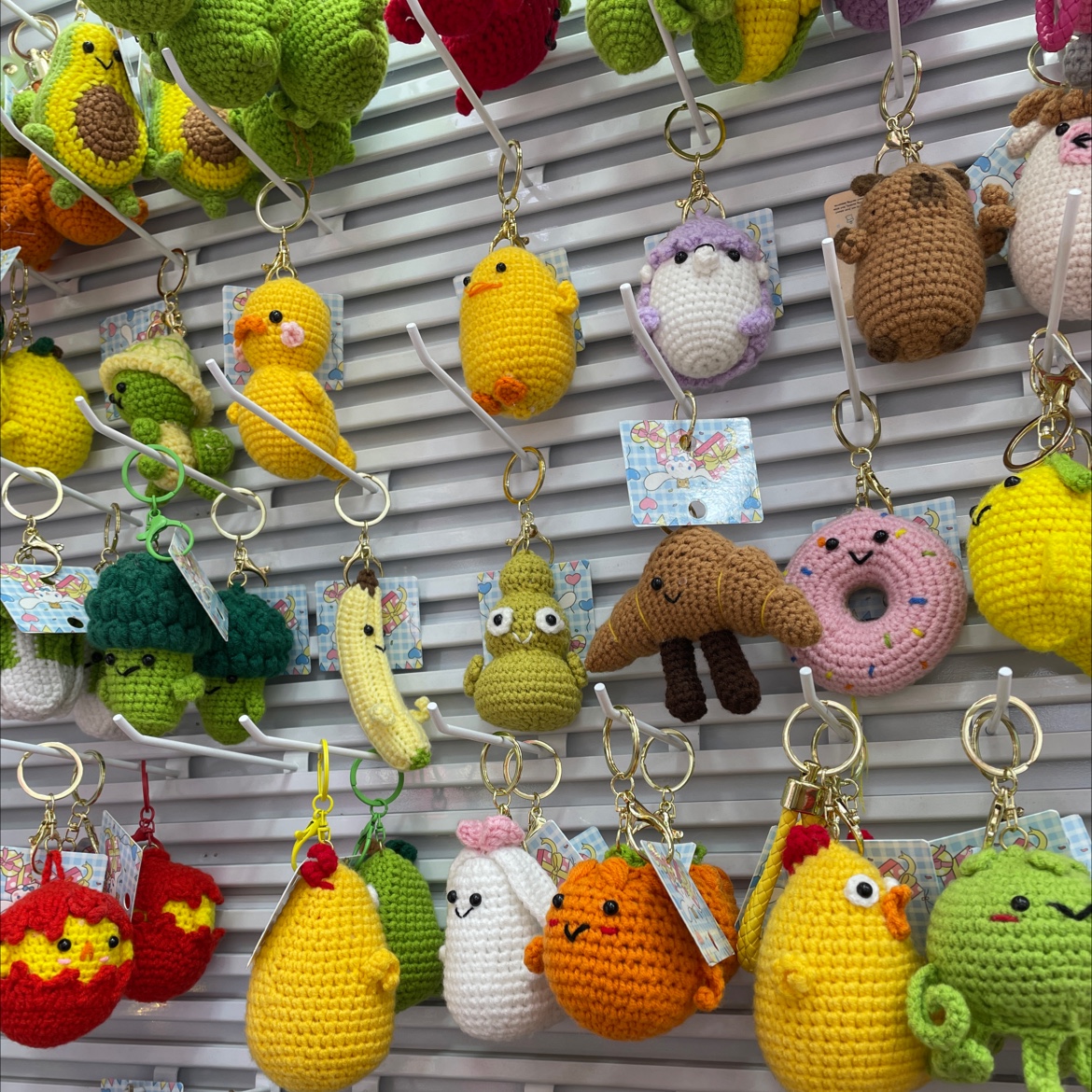 跨境可爱乌龟钥匙扣手工毛线钩织乌龟钥匙扣挂件