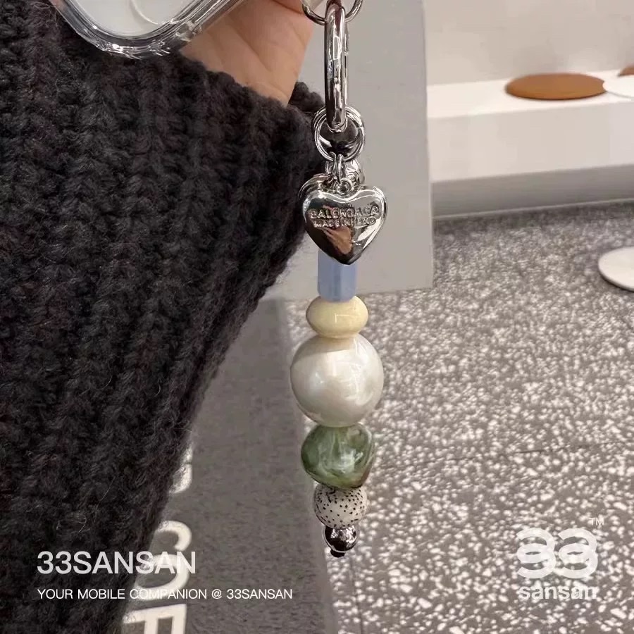 Dongdaemun accessories, mobile phone pendants, bag buckles, bag hangers, decorative chains, mobile phone chains, short and fashionable mobile phone chains for women detail image 9
