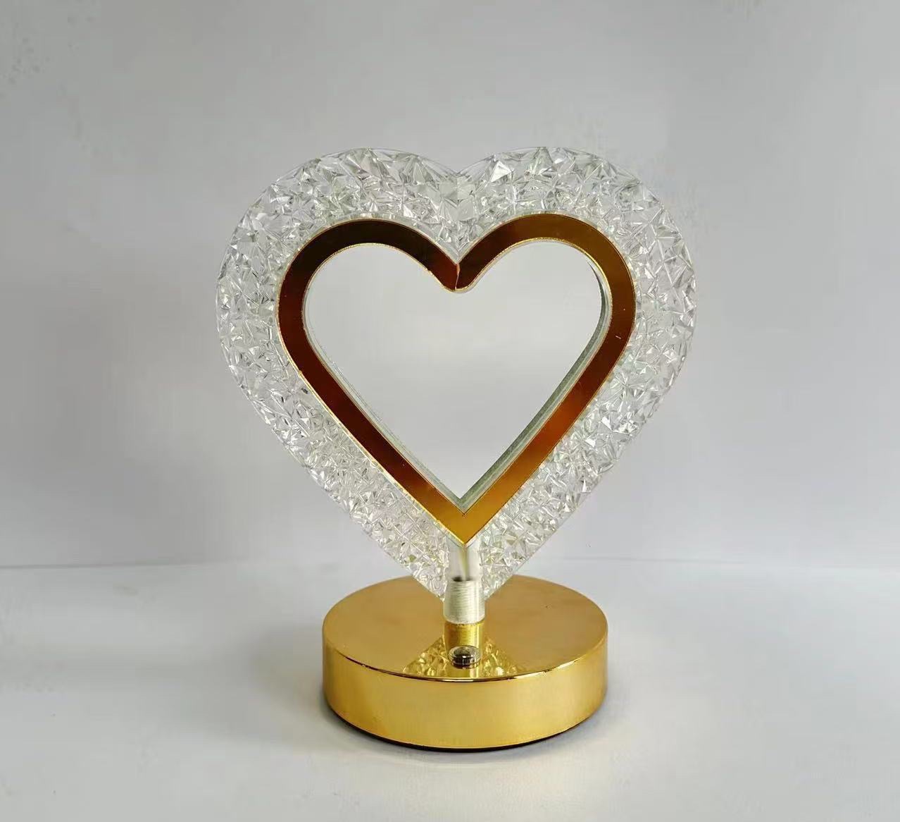 Creative gifts: Star and moon night light, touch three-color charging ambient light, bedroom birthday gift: night light, decorative ambient light, pat light base detail image 14