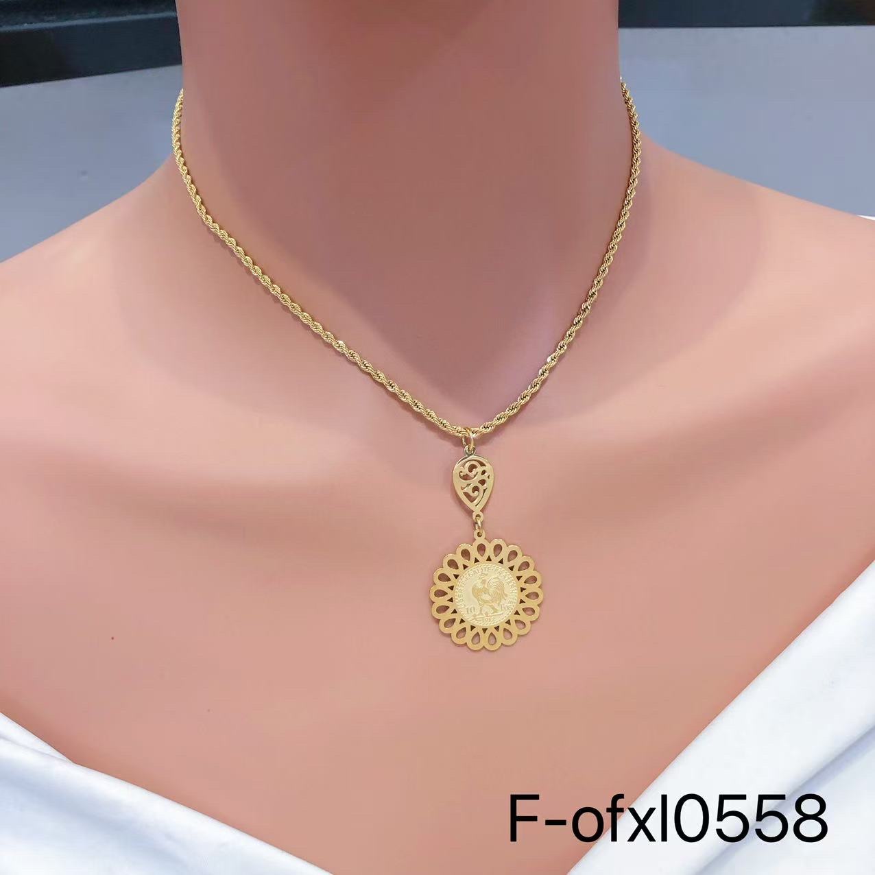 不锈钢项链简约小清新时尚百搭女生饰品潮流个性项链链条时尚珠宝详情图4