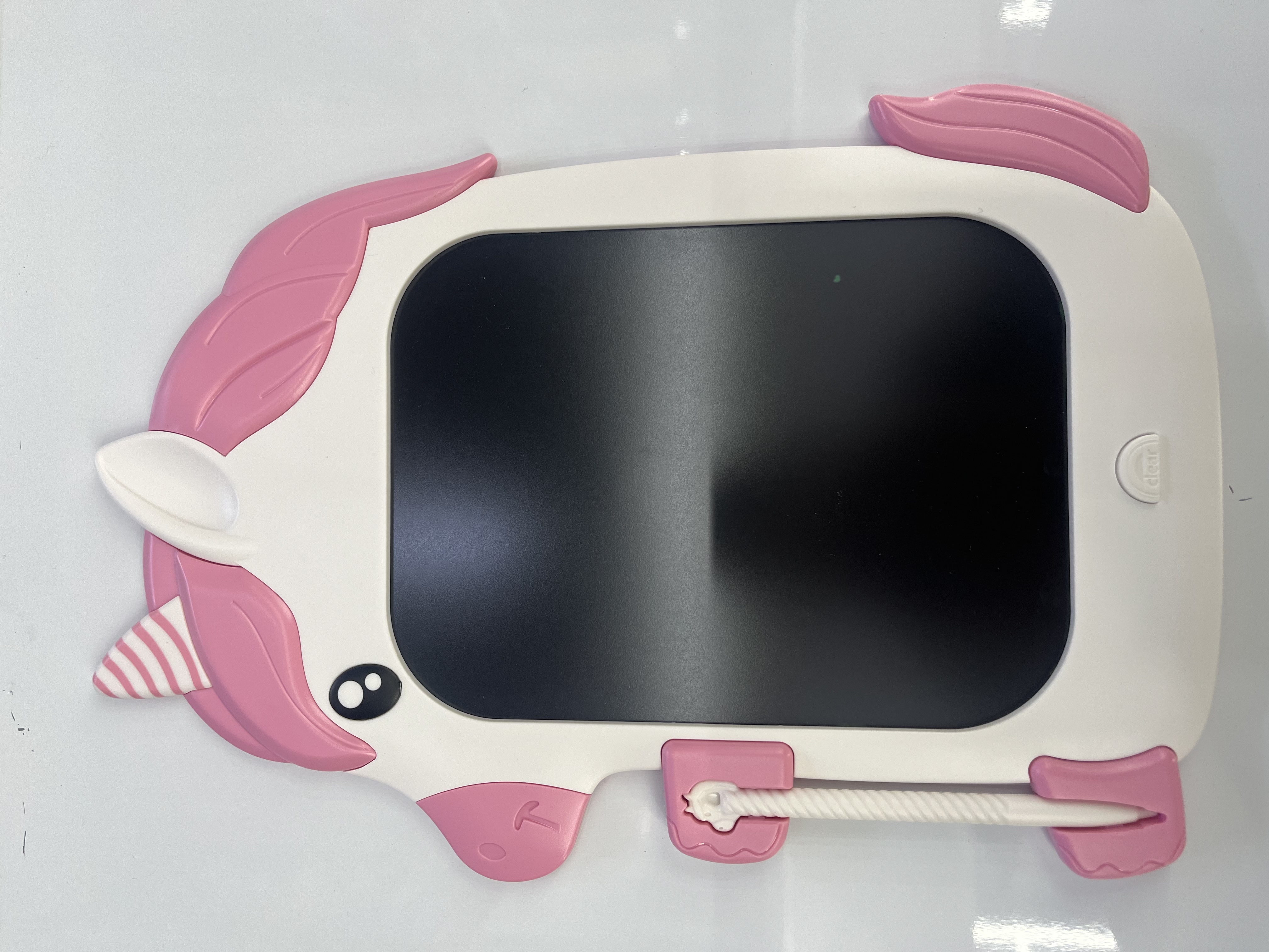 LCD handwriting board, LCD writing board, draft board, small blackboard, children's early education drawing board, drawing and doodling, My Little Pony 4-color handwriting board, children's cartoon handwriting board, children's cartoon Specification image