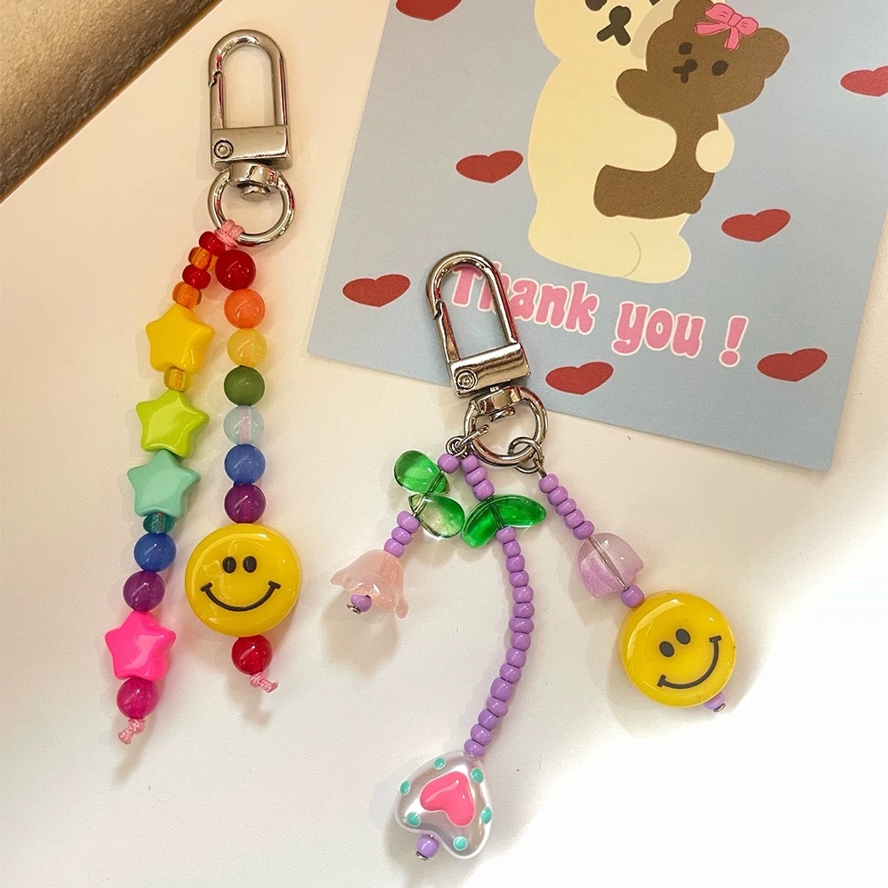 Dongdaemun accessories, mobile phone pendants, bag buckles, bag hangers, decorative chains, mobile phone chains, short and fashionable mobile phone chains for women detail image 16