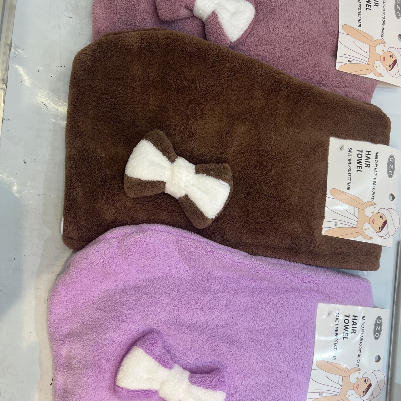 干发帽速干方便简洁细节图