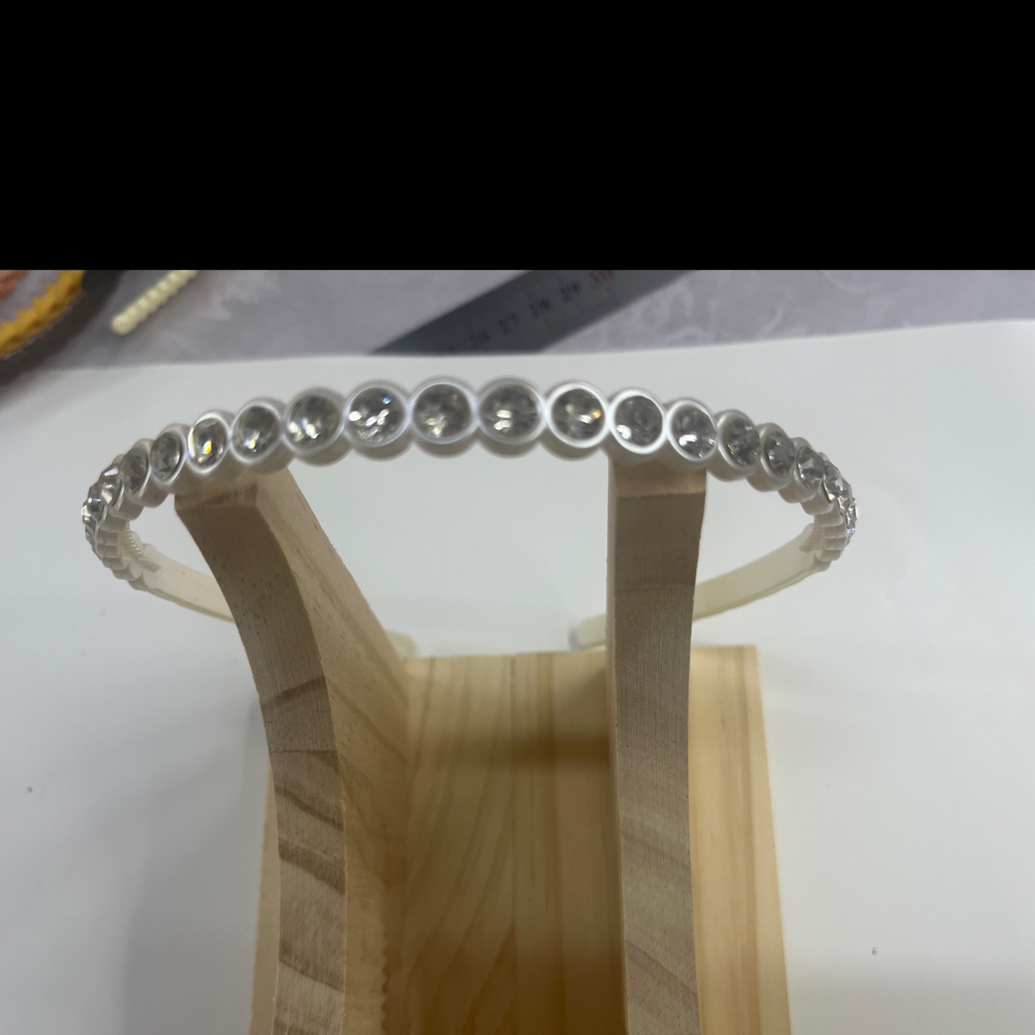 珠光点钻发箍头饰，可来样定制颜色详情图2