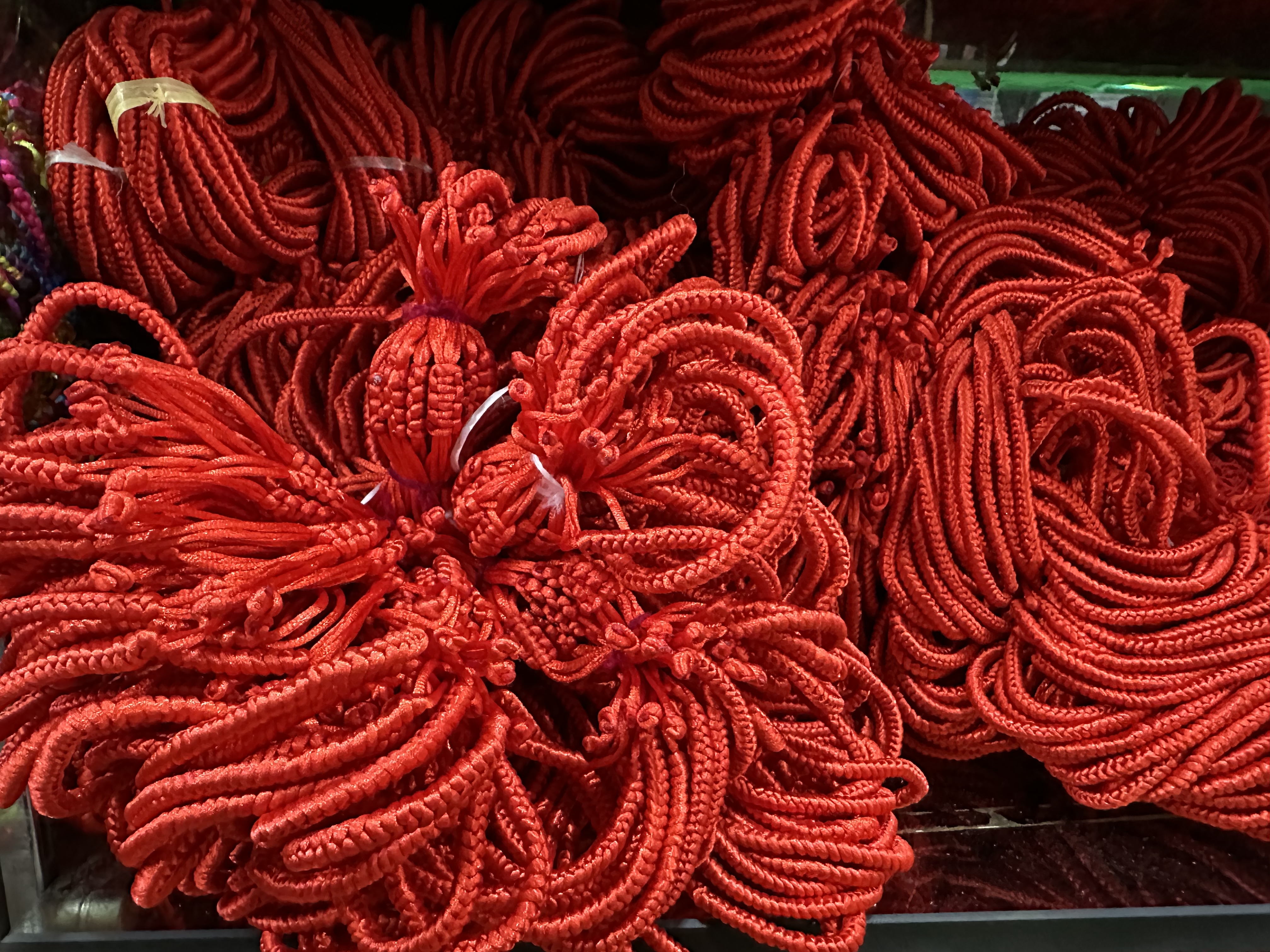 红绳手绳小饰品