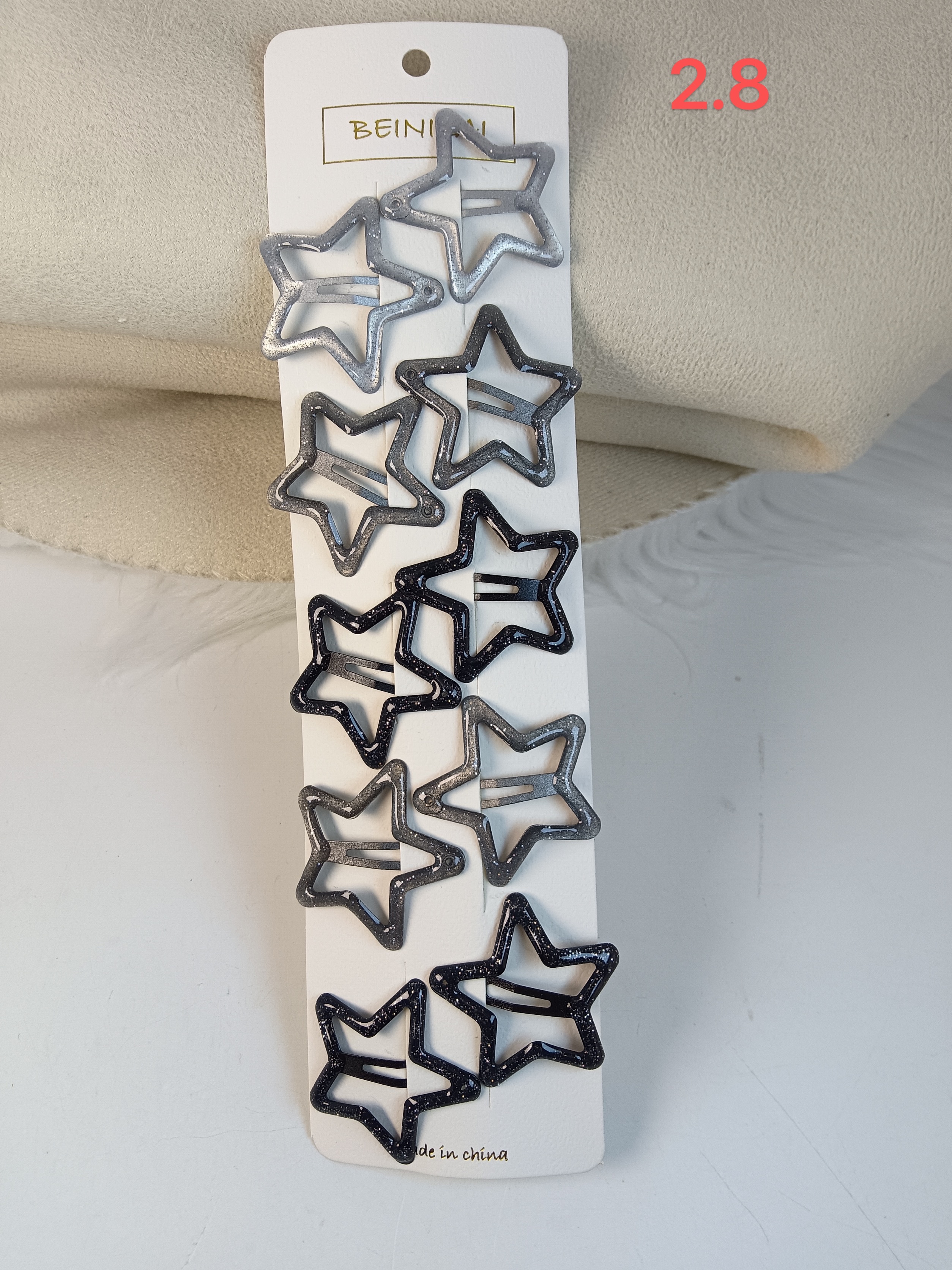 流行儿童发夹头饰发饰发卡针织儿童发卡卡片bb夹卡通印花可爱迷你版夹子发卡儿童发卡发卡针织详情图2