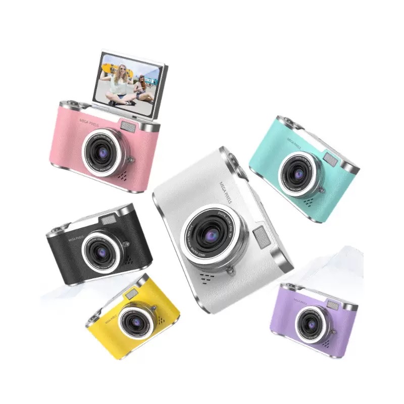 4K数码相机高像素高清可自拍可上传手机学生旅游拍照摄影复古CCD相机