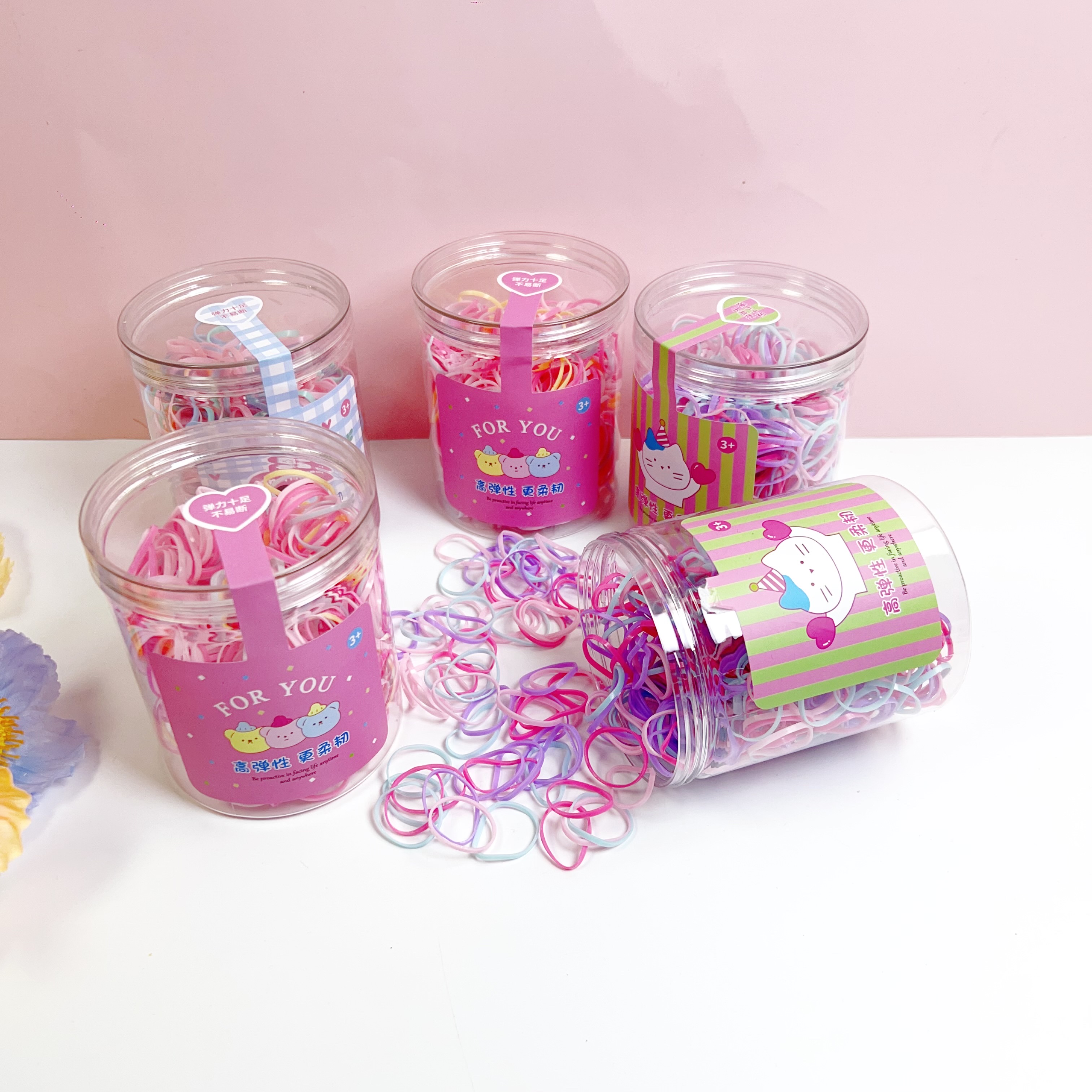 A rubber band that cannot be broken by regular strong pulling Specification image