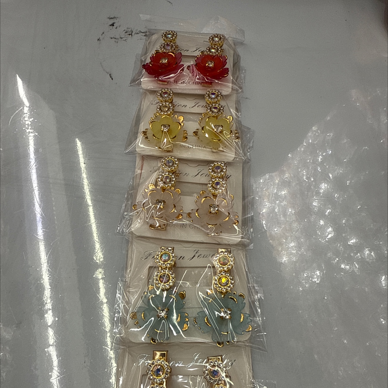 水晶花方夹 full figure