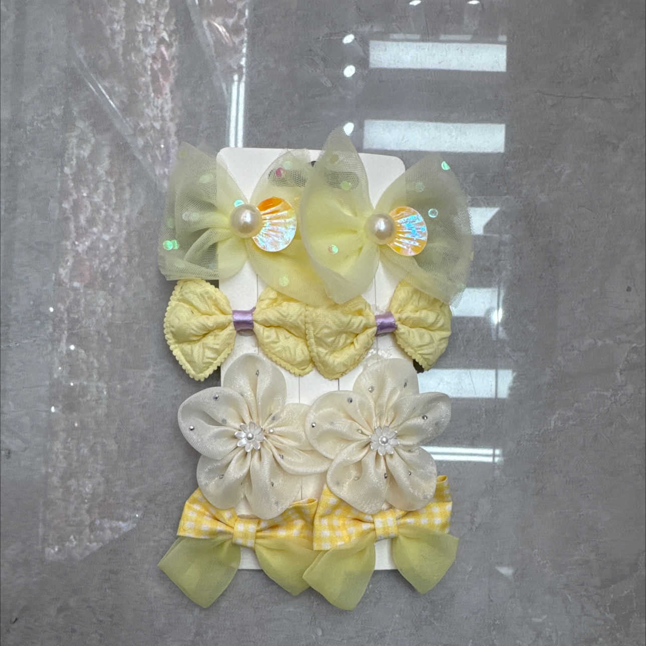 婴儿夏季可爱发带牛仔发箍汉服假发发饰发夹儿童发夹发夹对夹发夹儿童夏季可爱