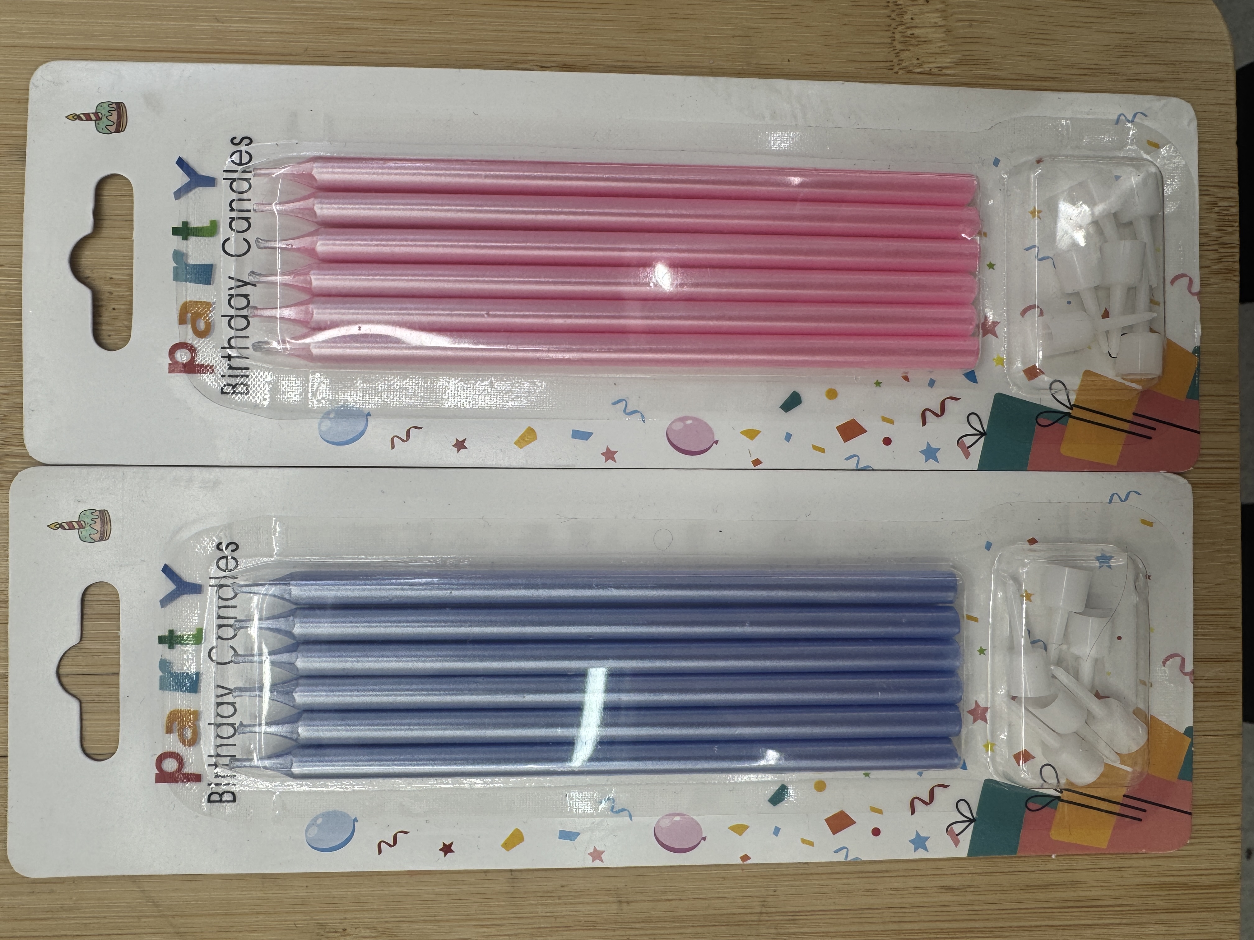 New 6-stick birthday wax