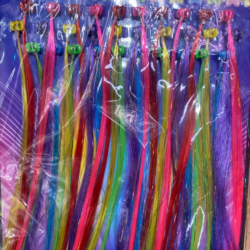 Hanfu wigs, hair accessories, hair clips, children's summer cute wig clips Specification image