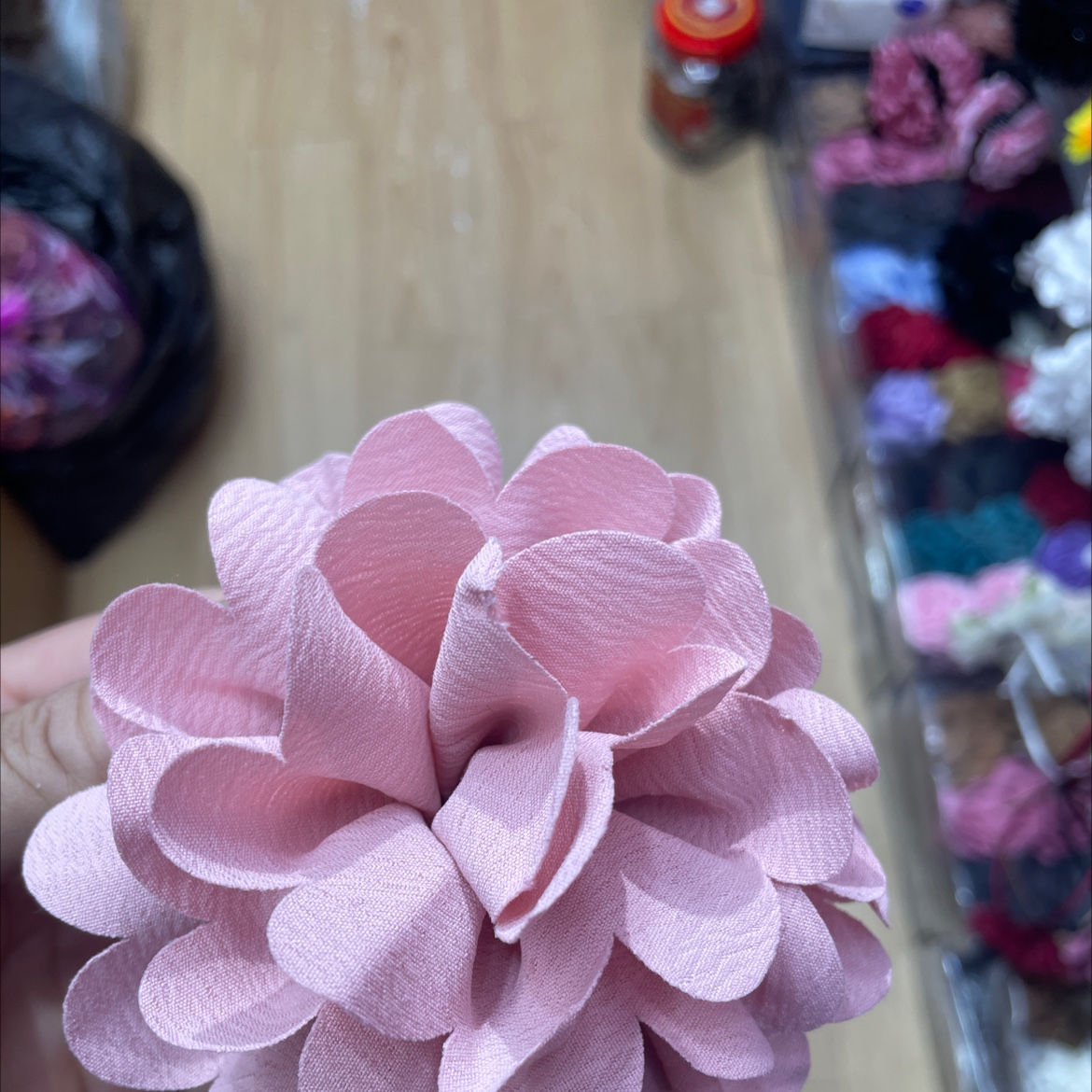 荷花发夹