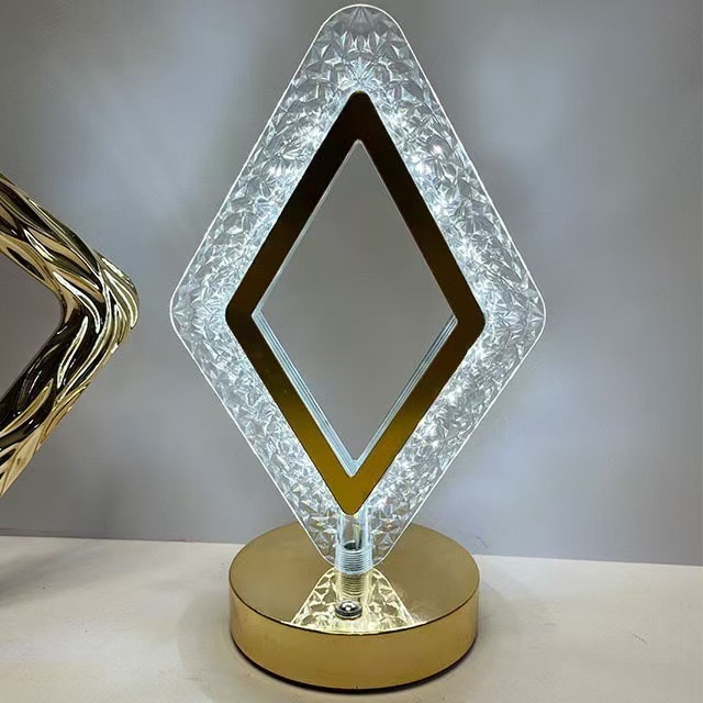 Creative gifts: Star and moon night light, touch three-color charging ambient light, bedroom birthday gift: night light, decorative ambient light, pat light base detail image 15