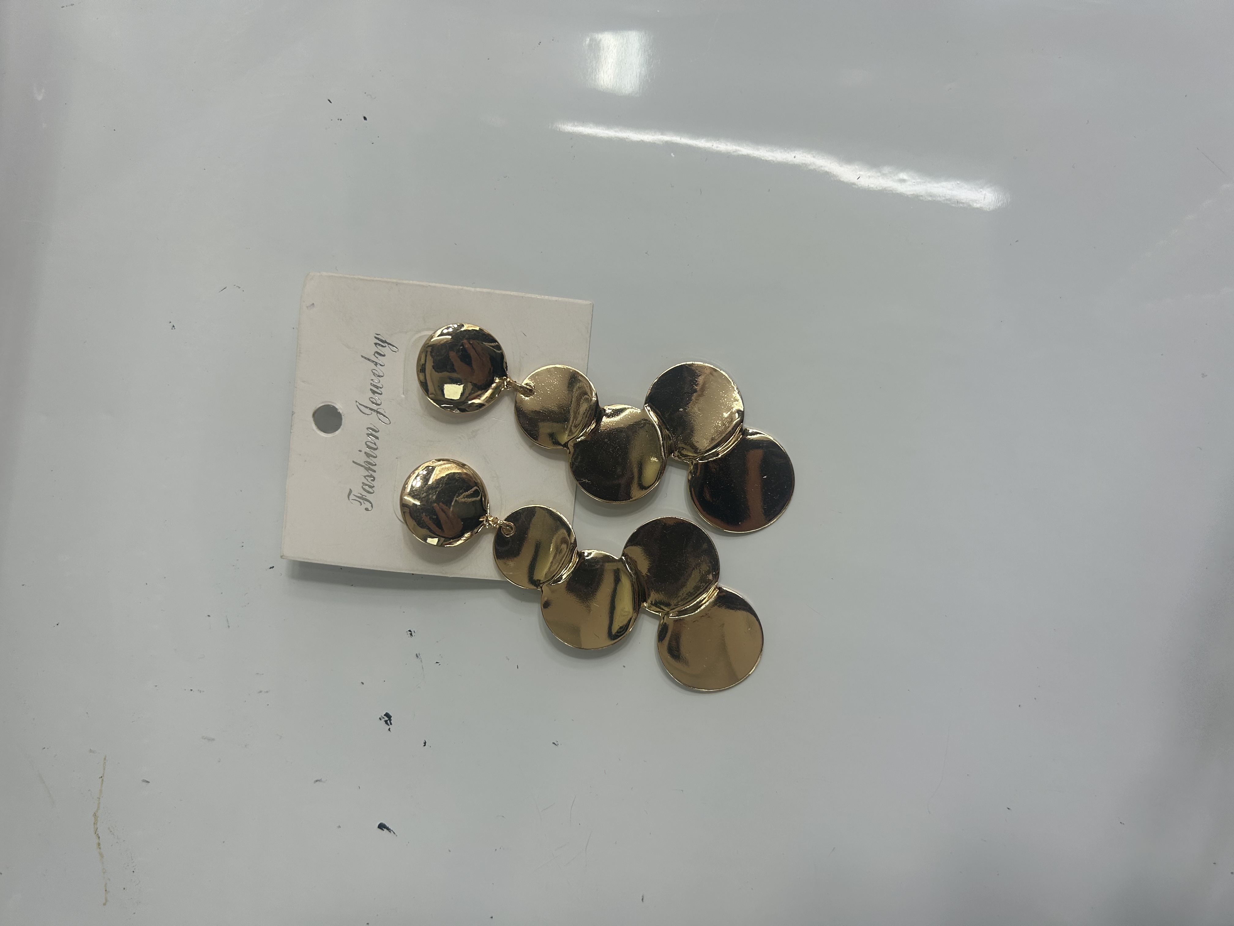 时尚烧焊锆石耳环耳饰简约个性耳坠女气质百搭饰品配饰