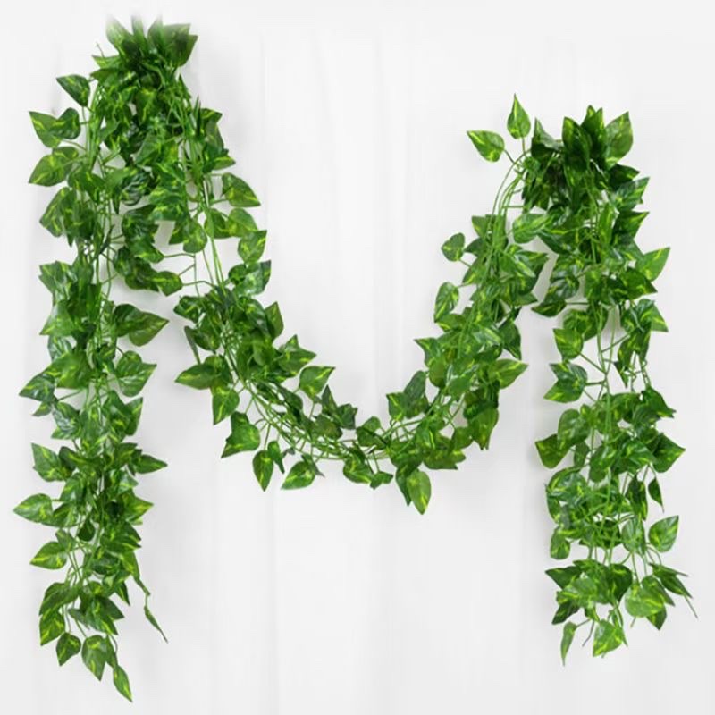 Amazon cross-border bestsellers: artificial rattan, artificial ivy, artificial leaves, plastic flowers, plant hanging decorations wholesale, artificial flowers, artificial plants Specification image