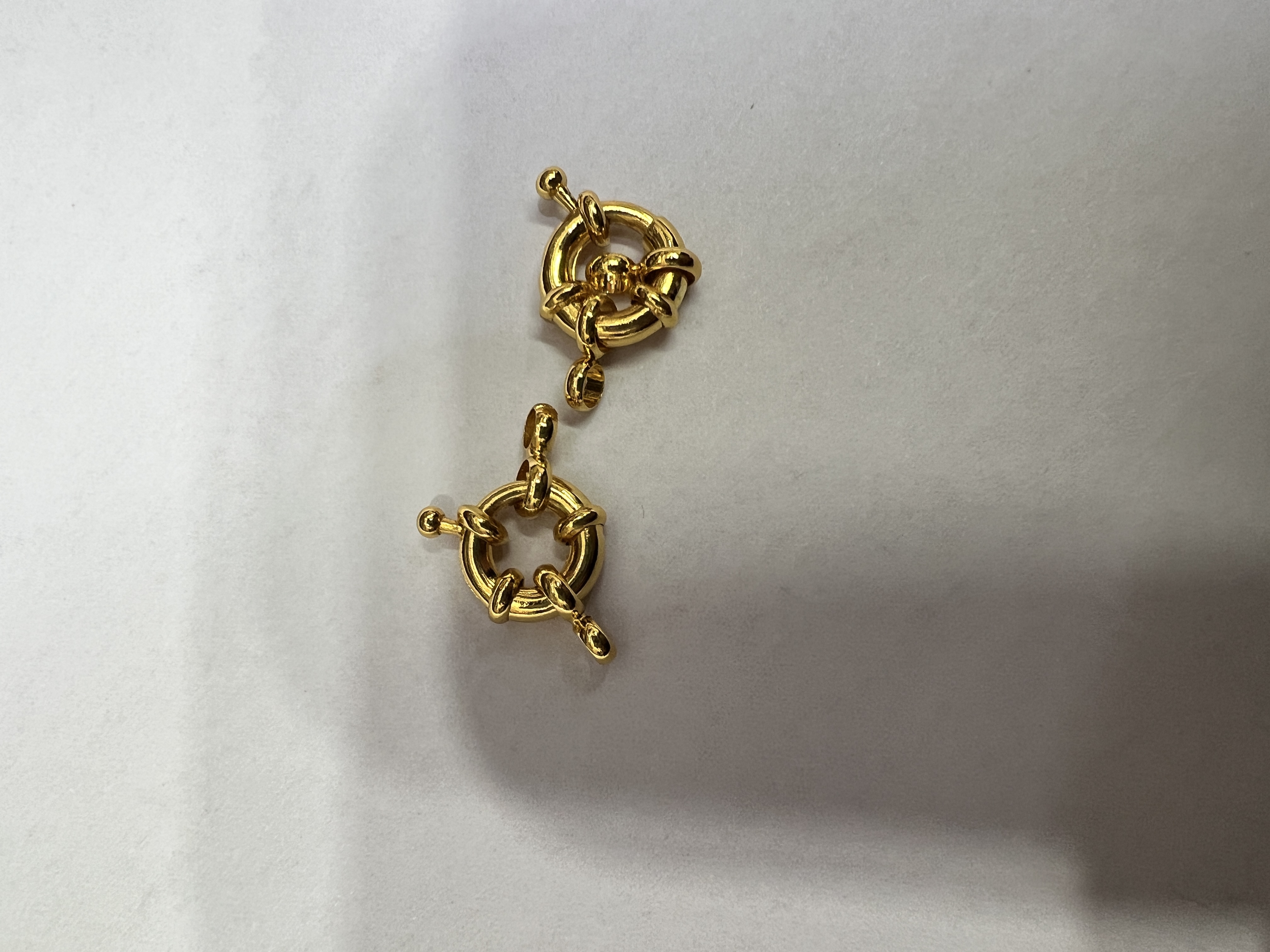 电镀弹簧扣多功能水手扣项链手链扣加圈扣 DIY饰品配件diy